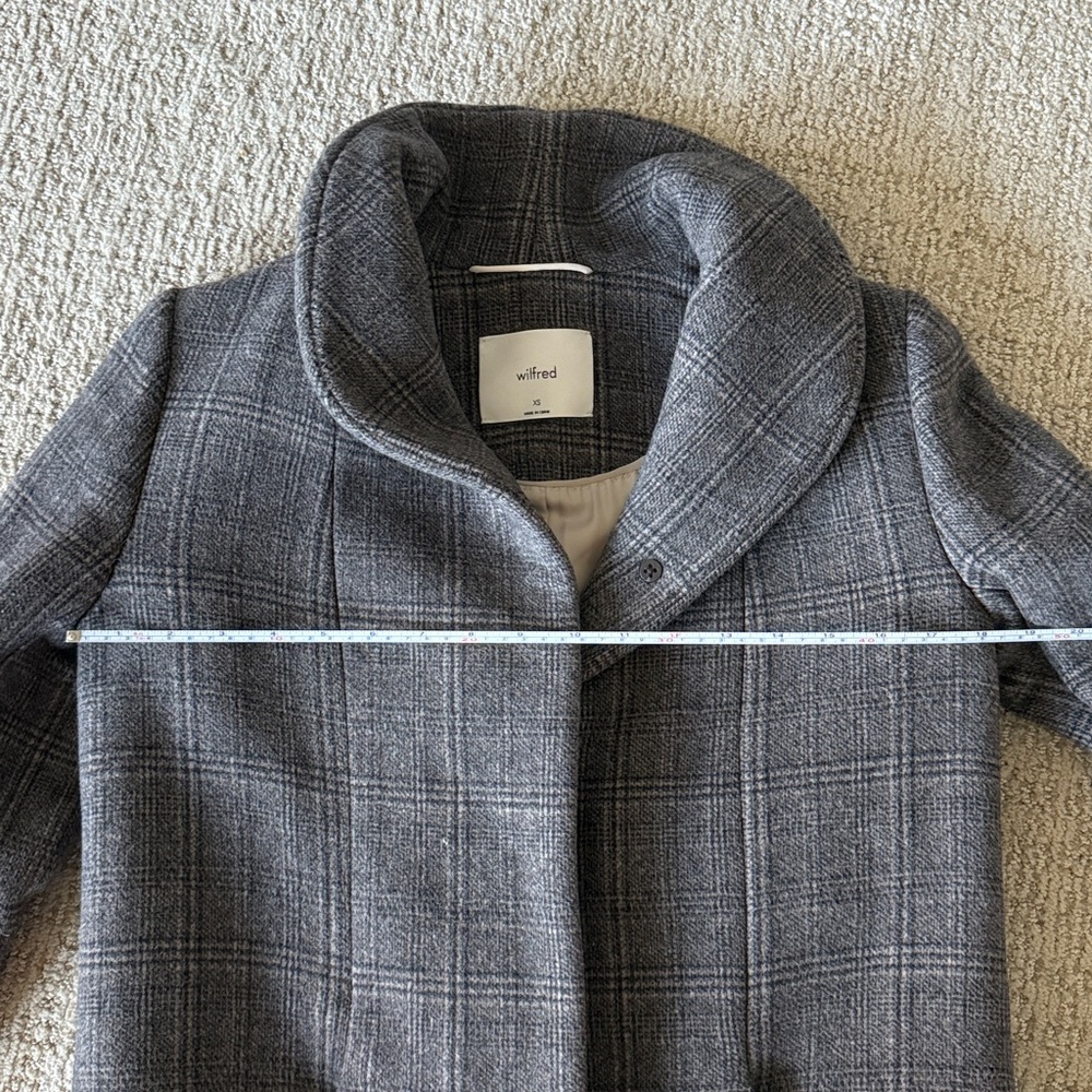 Aritzia Wilfred Cocoon Coat - wool cashmere blend - Picture 11 of 13